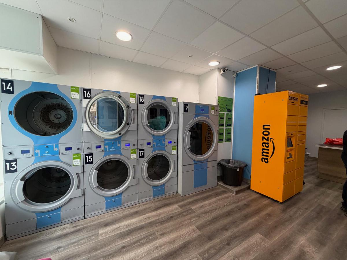 Laverie automatique Nice Gambetta lavage couette