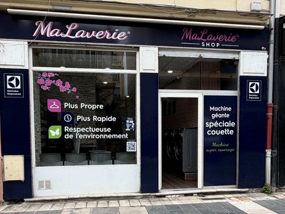 Séchoirs laverie Nice Libération