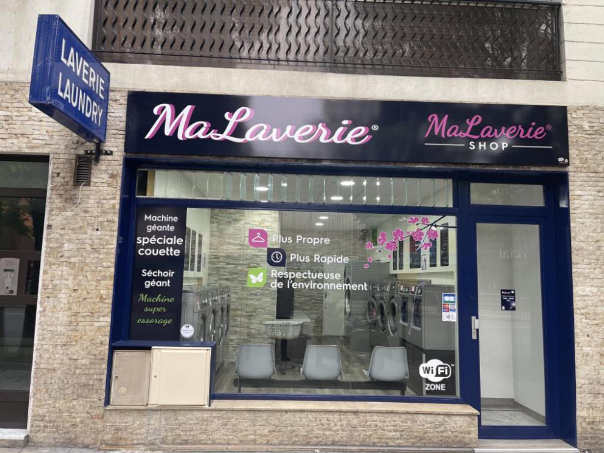 Laverie automatique Nice Sola – lavage couette